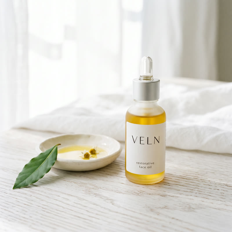 Airy skincare editorial